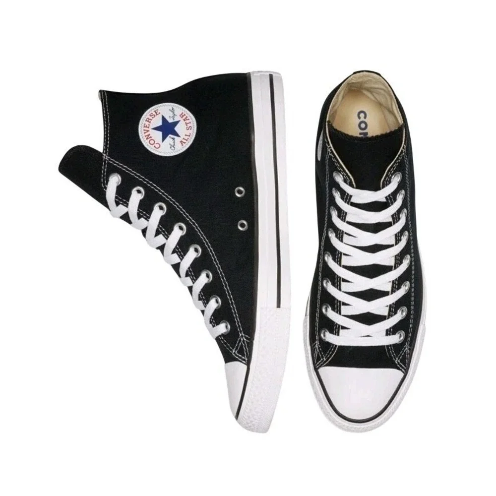 Converse Chuck Taylor‎ All Star High Black Youth/Men 5 Women 6.5 Mint